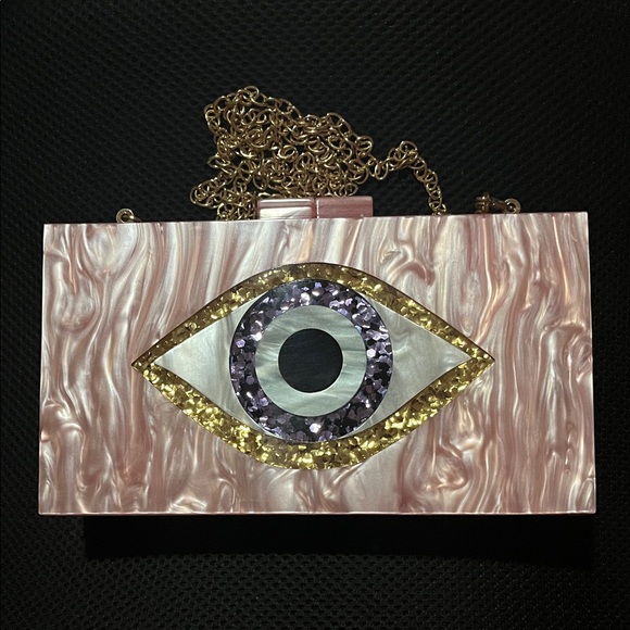 NO BRAND Handbags - 🌺SALE🌺 Evil Eye Clutch *with call out*